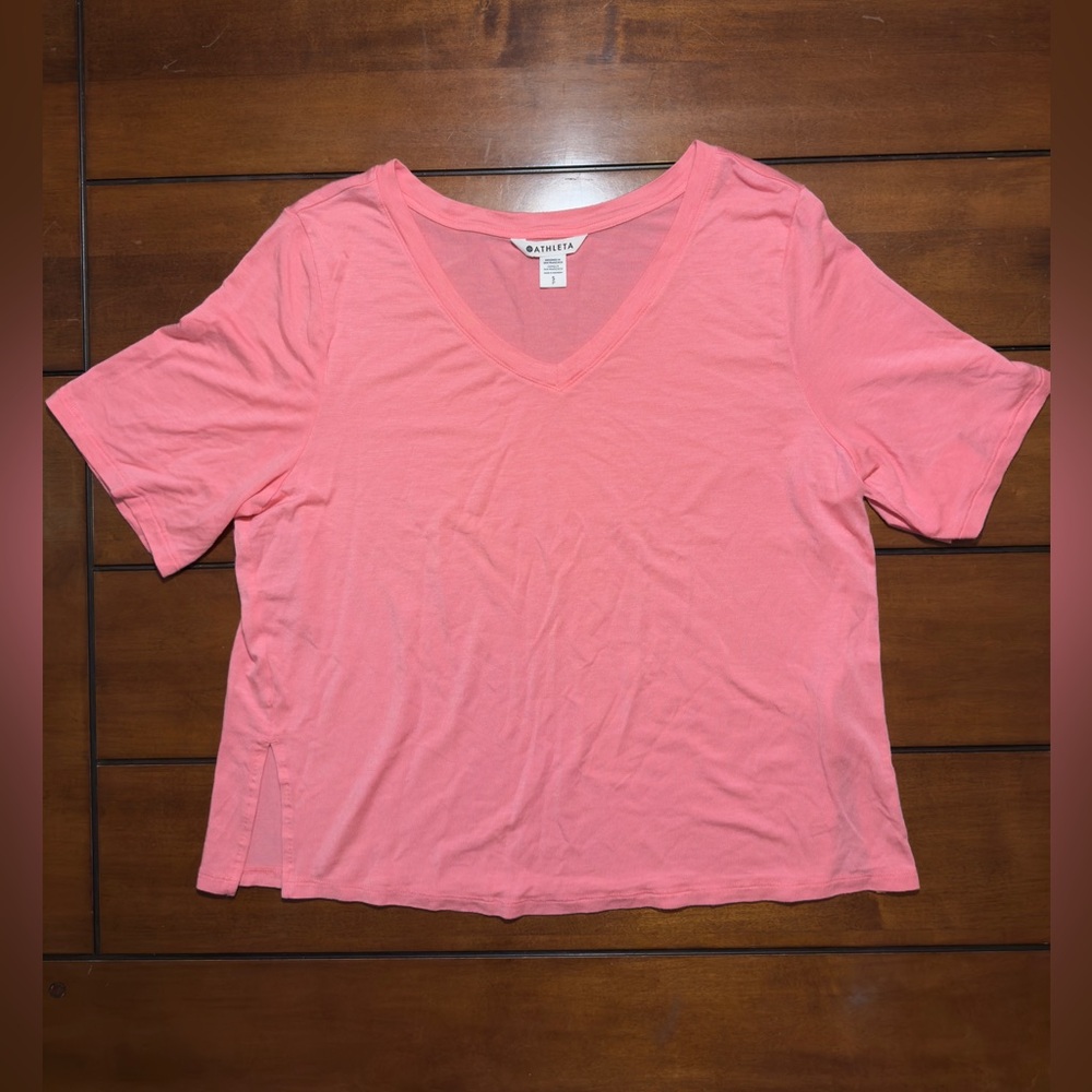 Athleta Pink Nighttime Bliss Sleep Tee